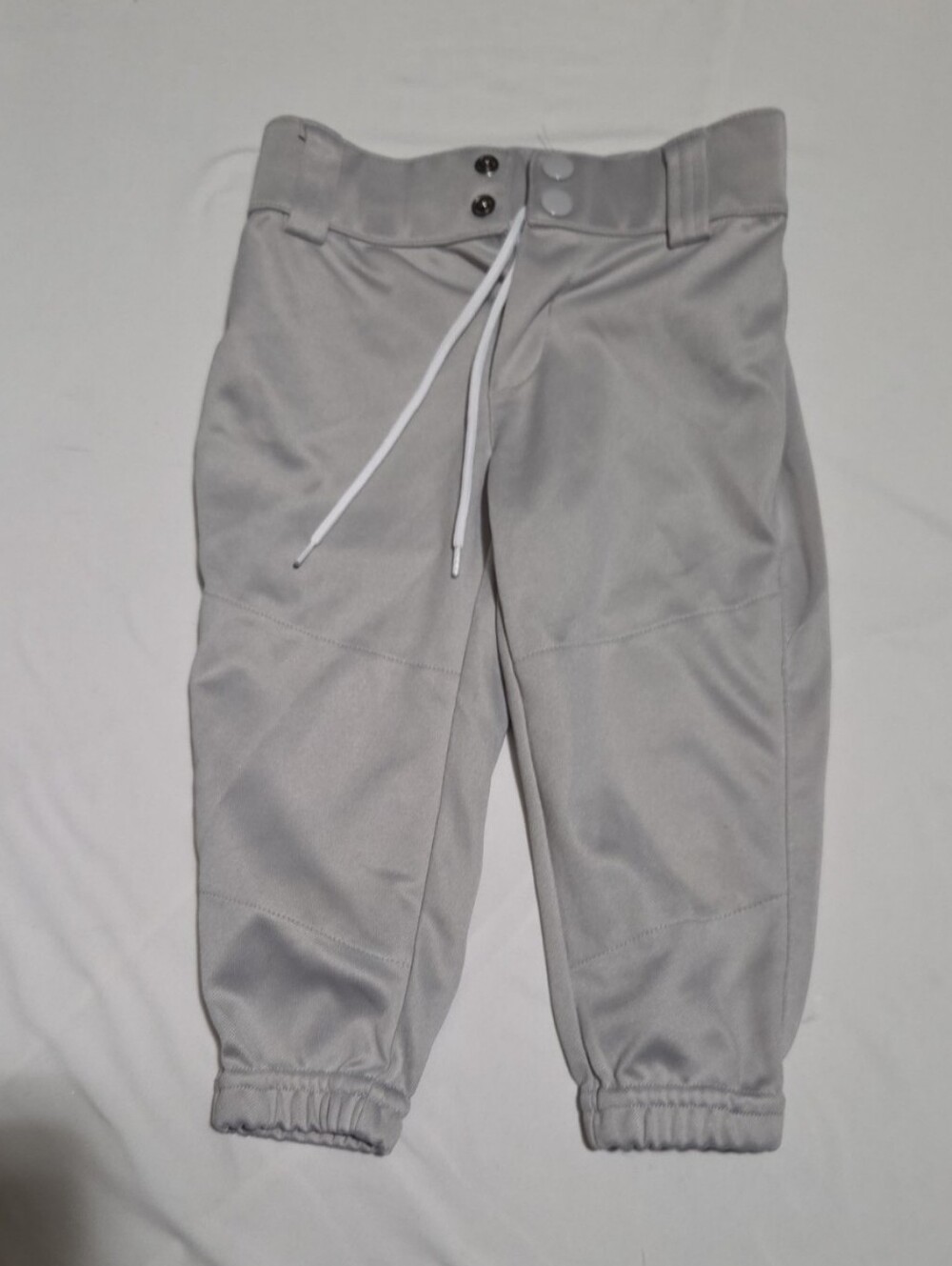 QBK boys 2T grey baseball athletic pants #28 - Picture 2 of 3